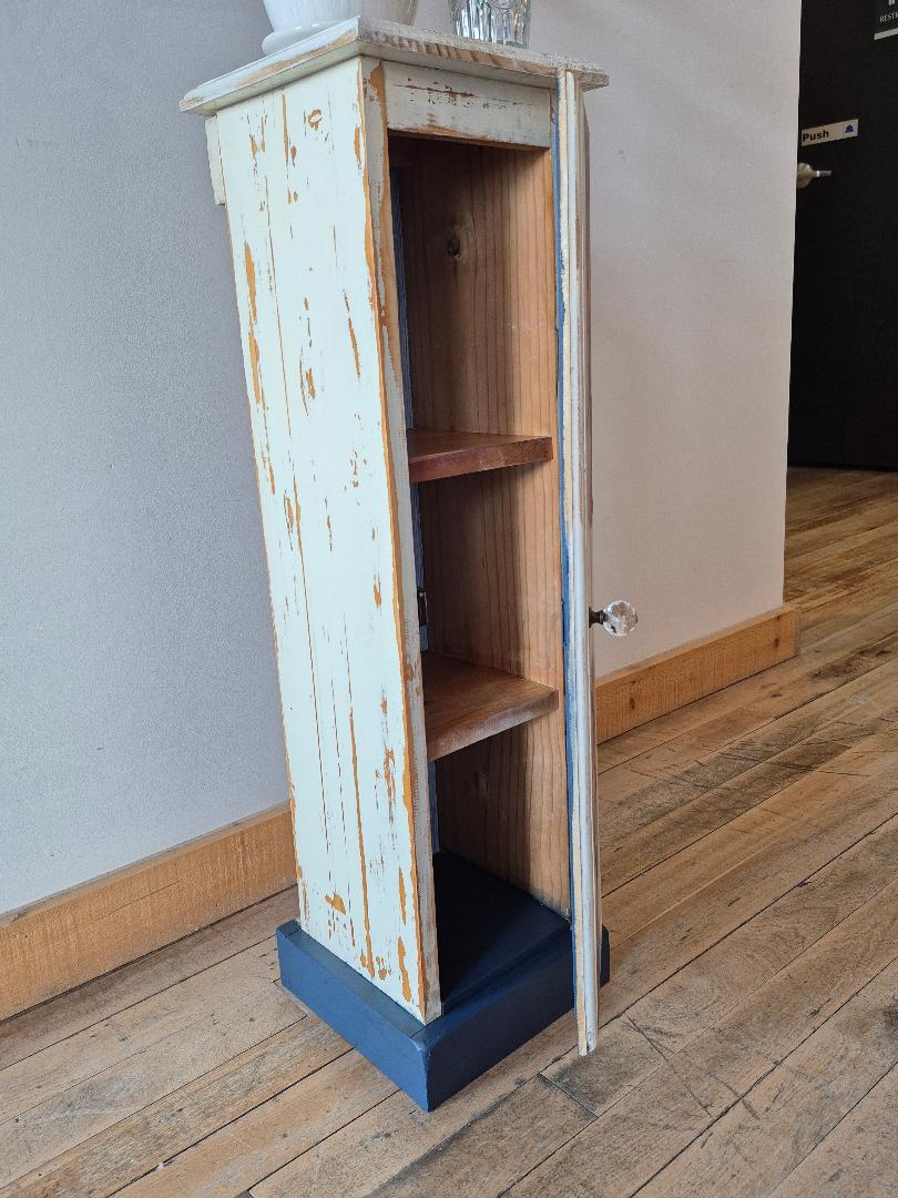 Birds and Blossoms Storage Cabinet