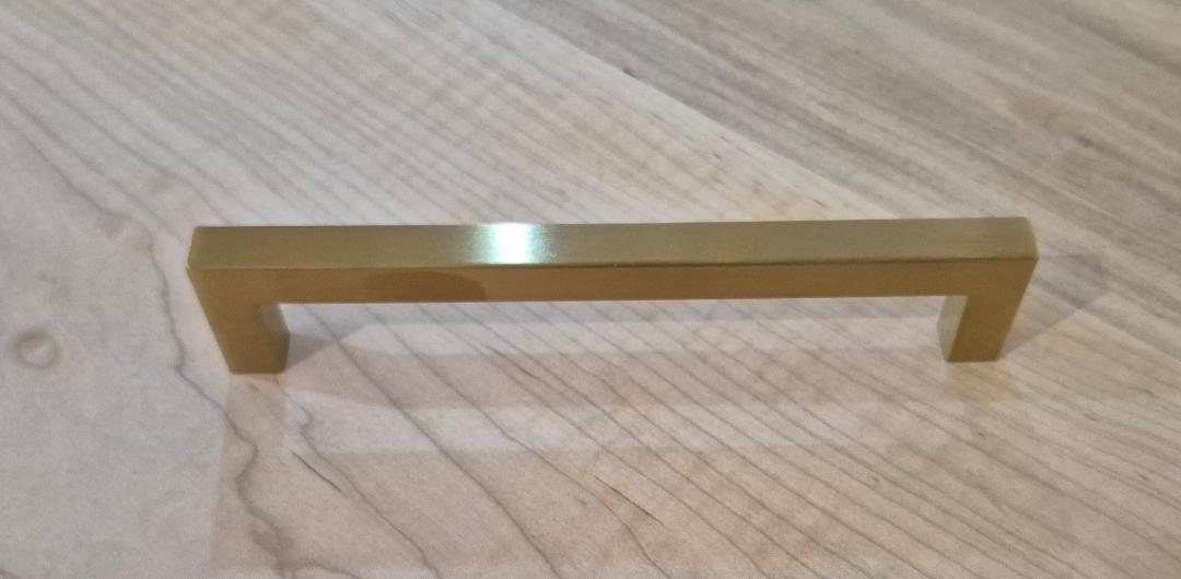 Brushed Gold Drawer Pull