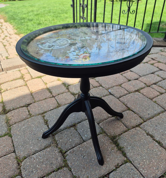 Botanical Tech Accent Table