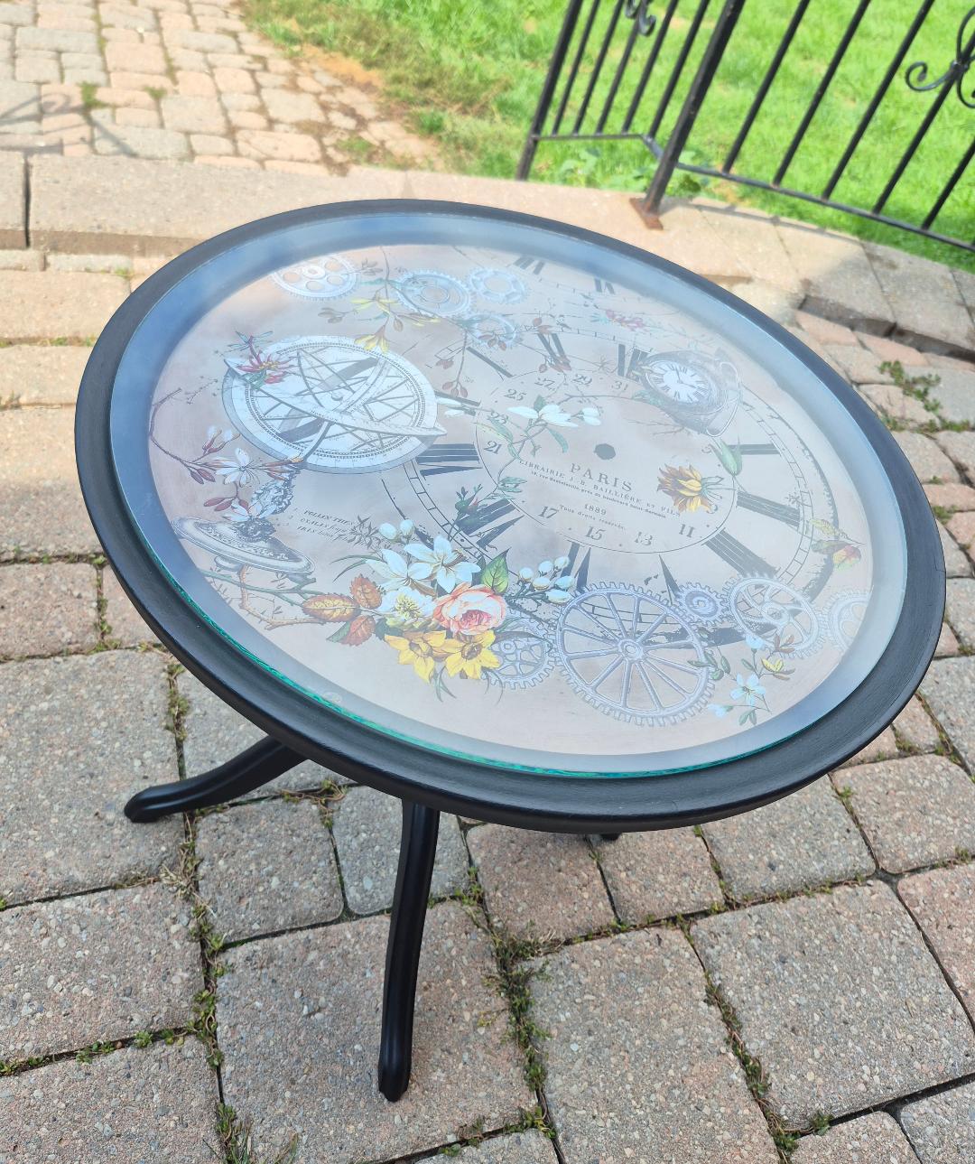 Botanical Tech Accent Table