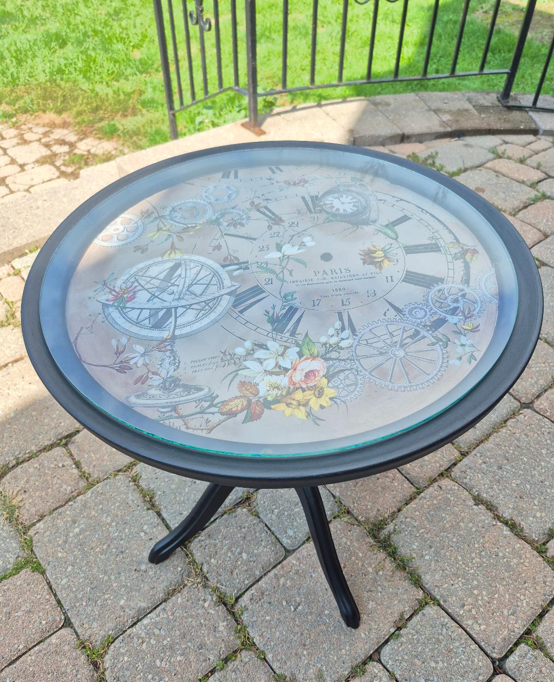 Botanical Tech Accent Table