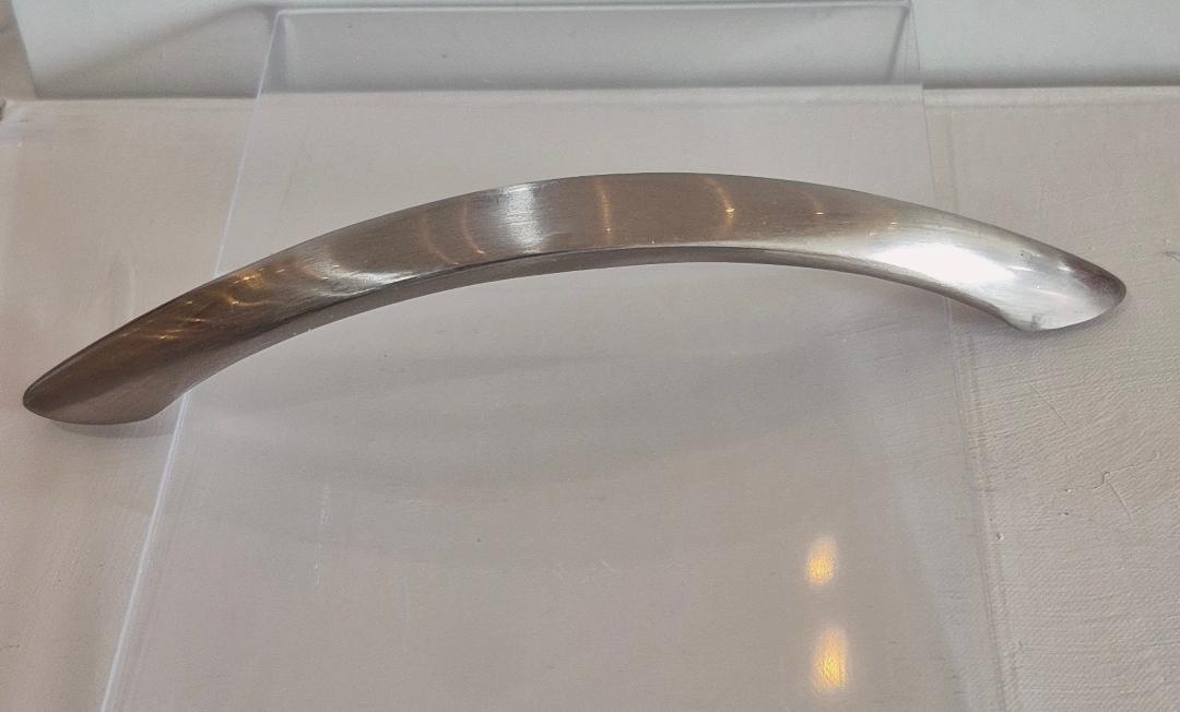 Satin Nickel Curved Pull