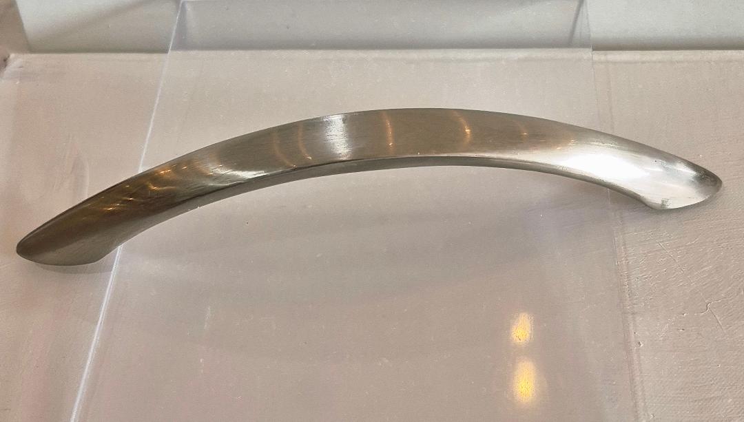 Satin Nickel Curved Pull