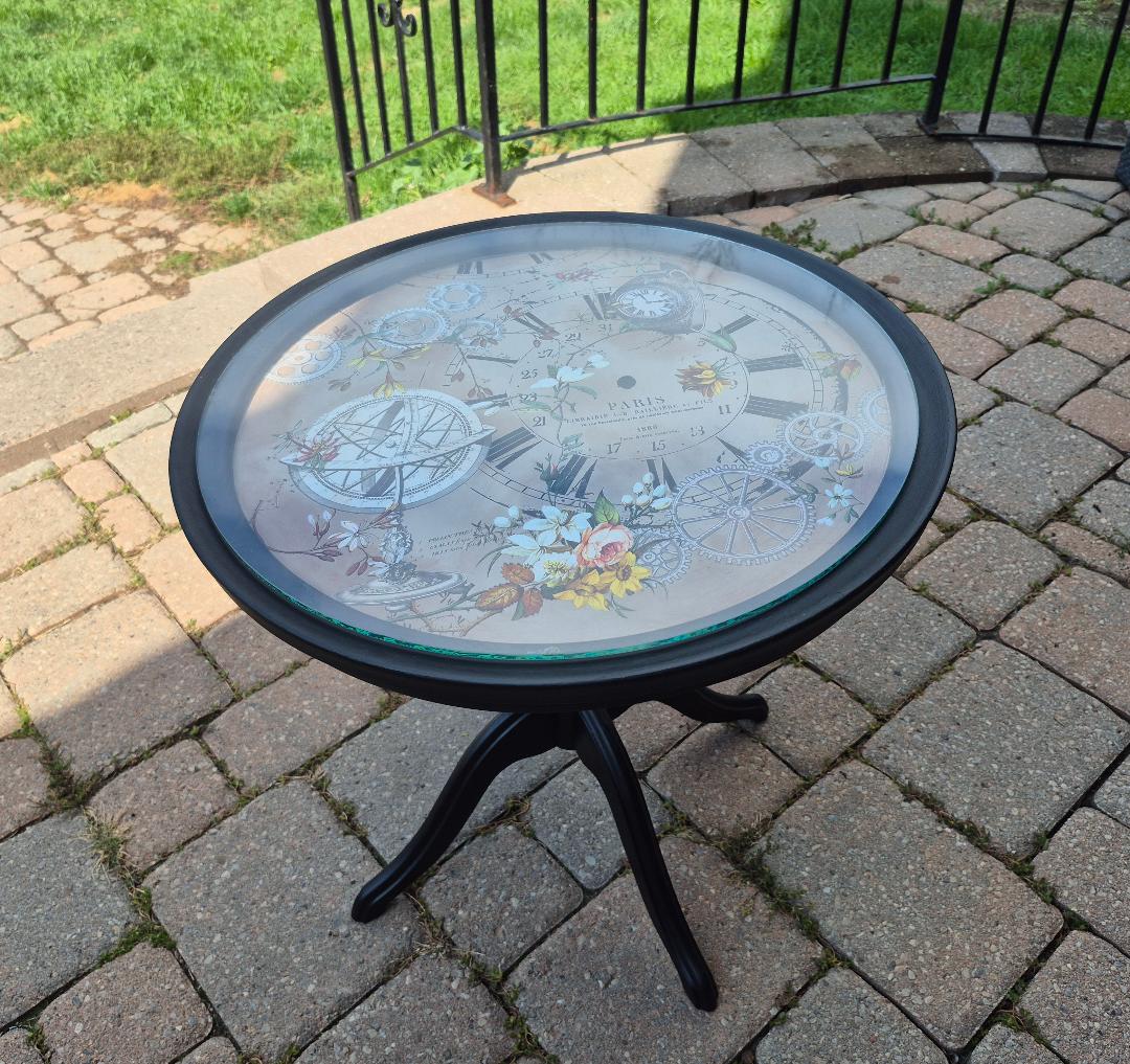 Botanical Tech Accent Table