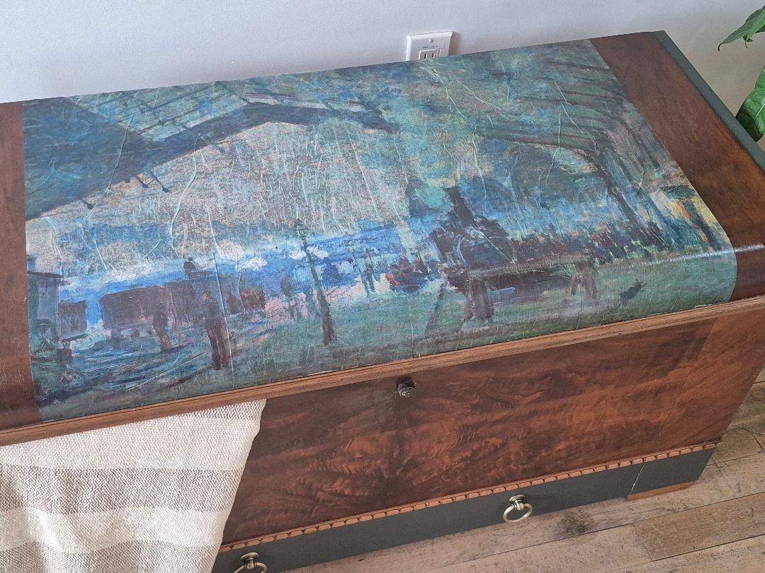 'The Station' Cedar Chest