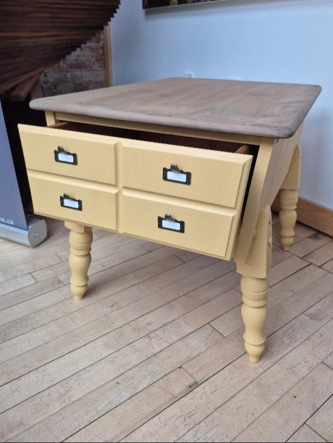 Retro Apothecary Style end Tables