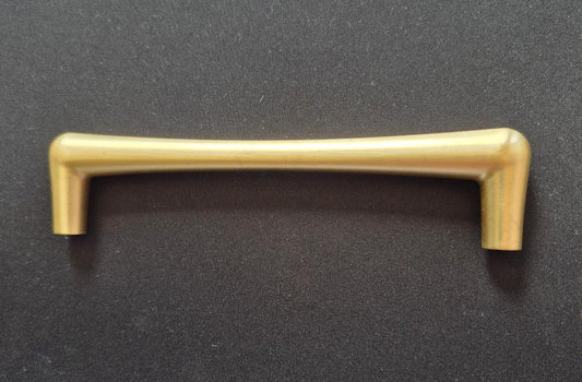 Brushed Gold "Bone" Handle