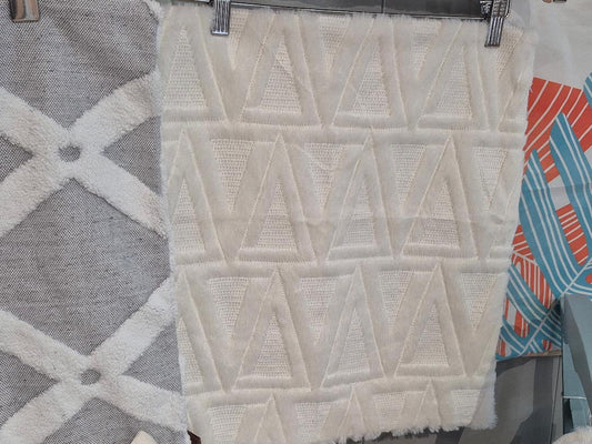 White Plush Cushion Covers