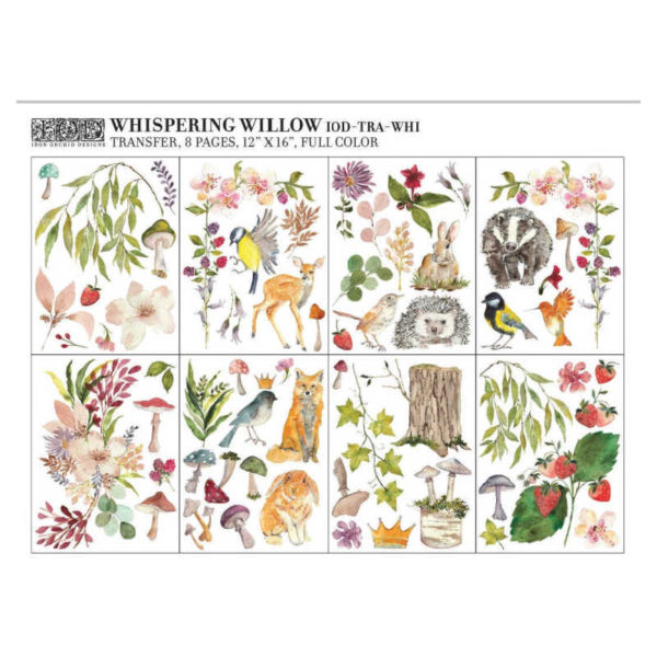 Whispering Willow IOD Transfers